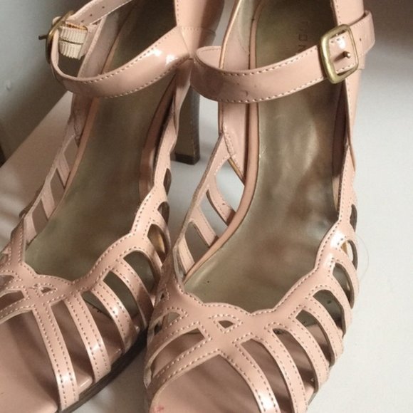 FIONI Clothing Shoes Mary Jane Blush Heels Poshmark